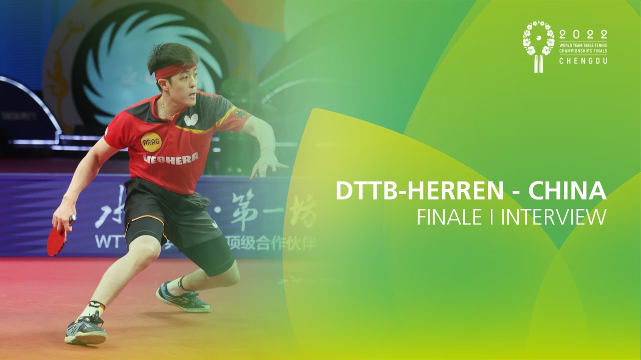 Interview DTTB-Herren - China I Finale Team-WM 2022 in Chengdu