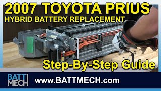 How to Replace/Repair/Fix a 2007 Toyota Prius Hybrid Battery Module Cell: Step-by-Step Instructions
