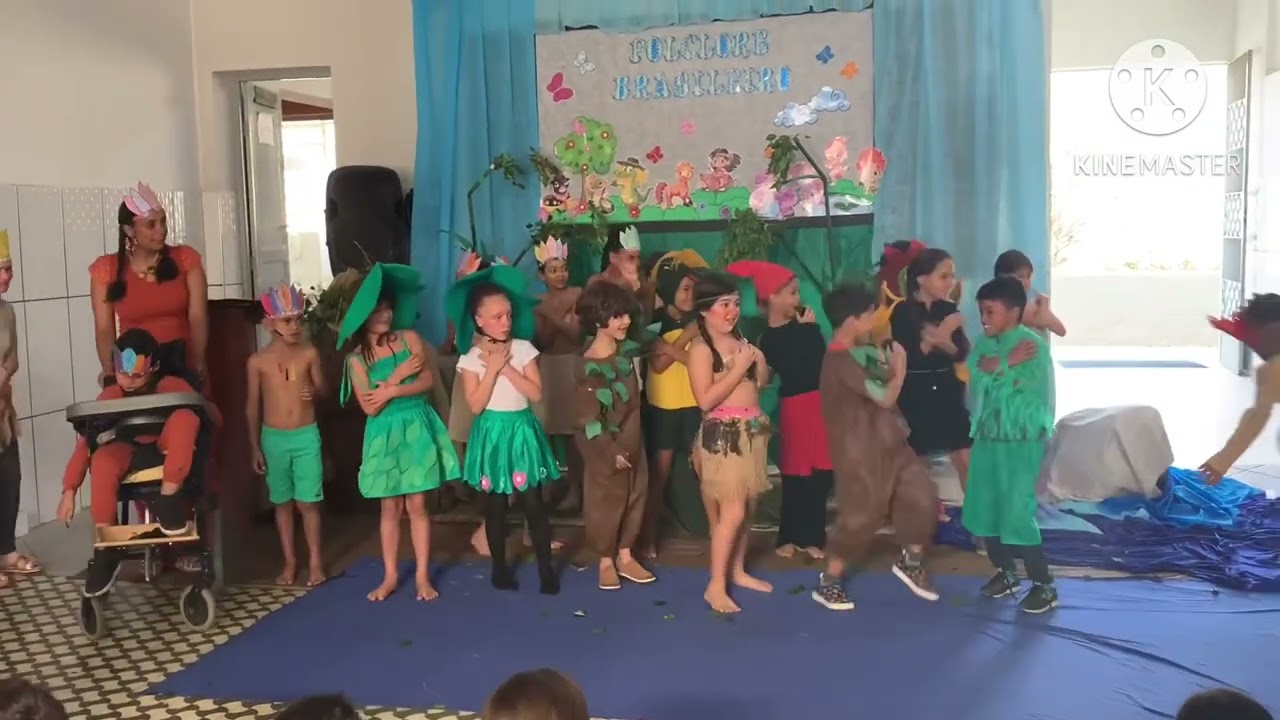 Coreografia da música: Personagens folclóricos