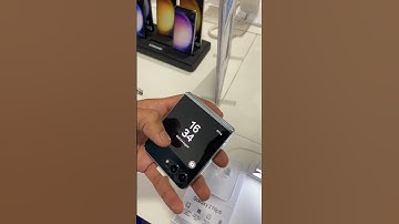 Galaxy Z flip 5 hands on | Samsung galaxy Z flip 5 price in india #samsung #flip5