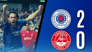 Rangers vs Aberdeen - TITLE SHOWDOWN 1991