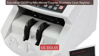 SucceBuy 1000Pcs/Min Money Counter Business Cash Register Euro... — Best Buy 2026 | Great Quality!