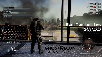 GHOST RECON BREAKPOINT Raid Black Crate Locations(24 June 2020)