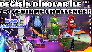Deği̇şi̇k Di̇nolar İle 3-0 Dan Çevi̇rme Challenge - İfade Çekti̇ler -