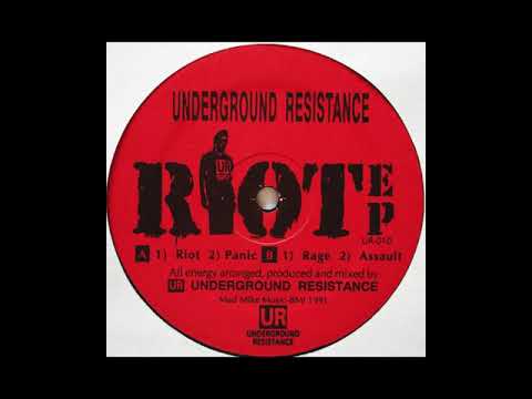 Underground Resistance — Underground Resistance - Panic (1991)