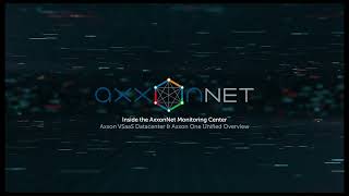 Health Monitoring service: Axxon VSaaS Datacenter Axxon One Unified w/ Datacenter Domain Unification