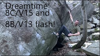 Swiss lines - Dreamtime 8C/V15, Flash Flood 8B/V13(flash), Big Paw 8B+/V14