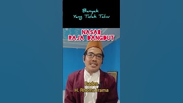 Ternyata H. Rhoma Irama keturunan Nabi Muhammad Rasulullah SAW.@PWI Depok