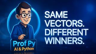 Cosine Similarity vs Dot Product vs Euclidean Distance in Python: Choose a Vector Search Metric