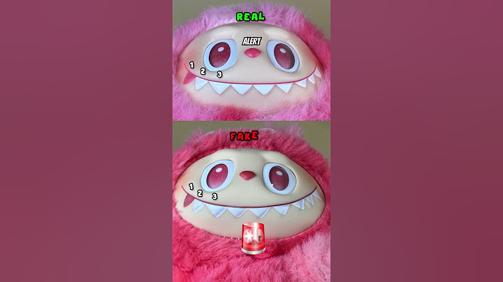 7 Ways Spot FAKE LABUBU V3 Big Into Energy Pop Mart Plush Blind Box