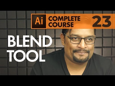 Adobe Illustrator CC | Blend Tool & Options | Graphic Design Hindi Me