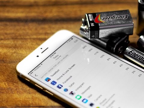 How to fix iPhone 6 and iOS 8 battery life problems!
