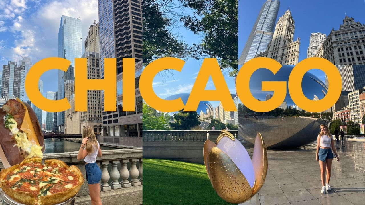 CHICAGO VLOG | exploring , good food , sightseeing
