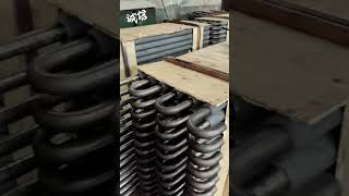 Extruded finned tubes #fintube  #sourcefactory #tuofang