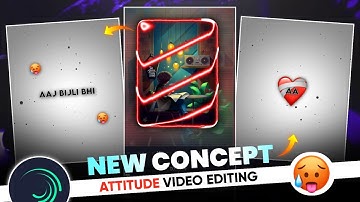 New Trending 🔥 Attitude Status Video Editing Alight Motion | Alight Motion Video Editing | 🥵😎👑