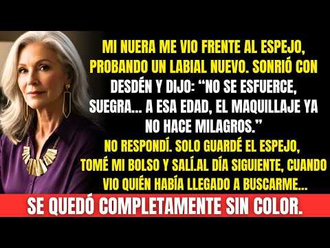 Mi Nuera Se Rió De Mis Arrugas Delante De Todos… El Final La Dejó Helada