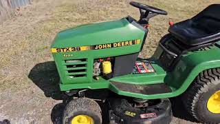 John Deere X38 Mower-Harmon Auction