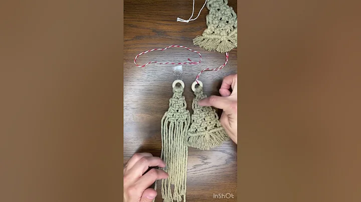 Easy Macrame Tree Ornament Tutorial