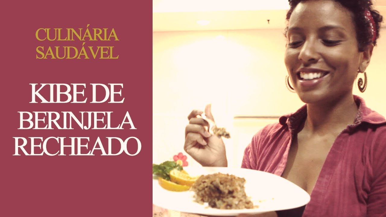DELICIOSO! Kibe de Berinjela Recheado