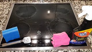 How to clean Balay (Bosch Siemens) electric glass ceramic cooktop SCHOTT CERAN 9000747627 3EB721XR