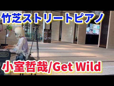 【ストリートピアノ】綺麗な竹芝駅で『小室哲哉/GetWild』を弾いた結果…