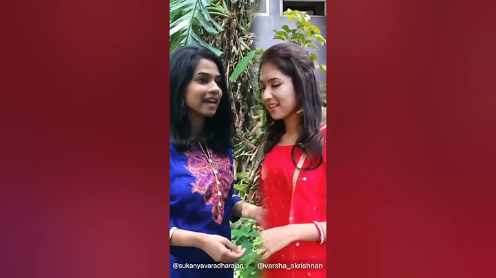 This Is Sukanya Varadarajan And Varsha Krishnan  A...