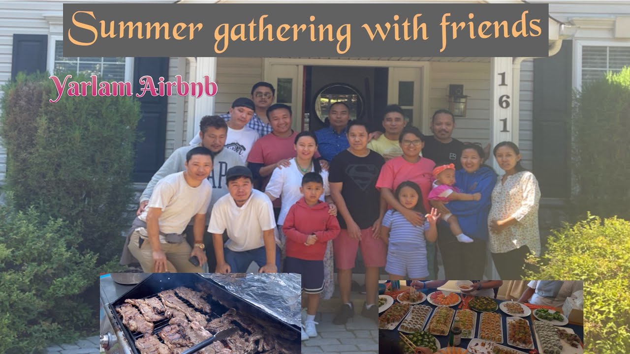Summer gathering with friends Yarlam Airbnb Funtime Tibetan language blogger New York