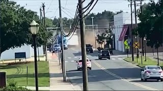 Train slams into tractor trailer stopped on railroad tracks