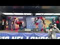 Houston Texans Cheerleaders performing at the NFL Tailgate Party, Wembley Stadium 3/11/2019