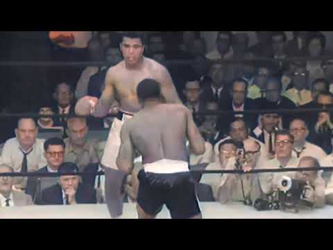 【Aiカラー化】モハメド・アリとソニーリストン伝説の一戦をカラー化