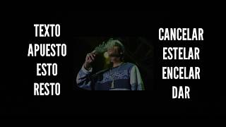Base de TRAP con palabras con la misma terminación #2// ENTRENA TU FREESTYLE screenshot 2