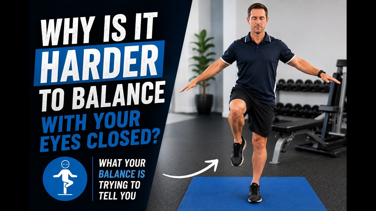 Why Is It Harder to Balance With Your Eyes Closed?