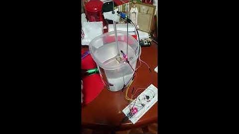 sensor de nivel de agua con arduino