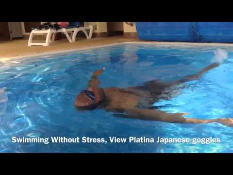 Swimming Without Stress: View Platina Japanese goggles