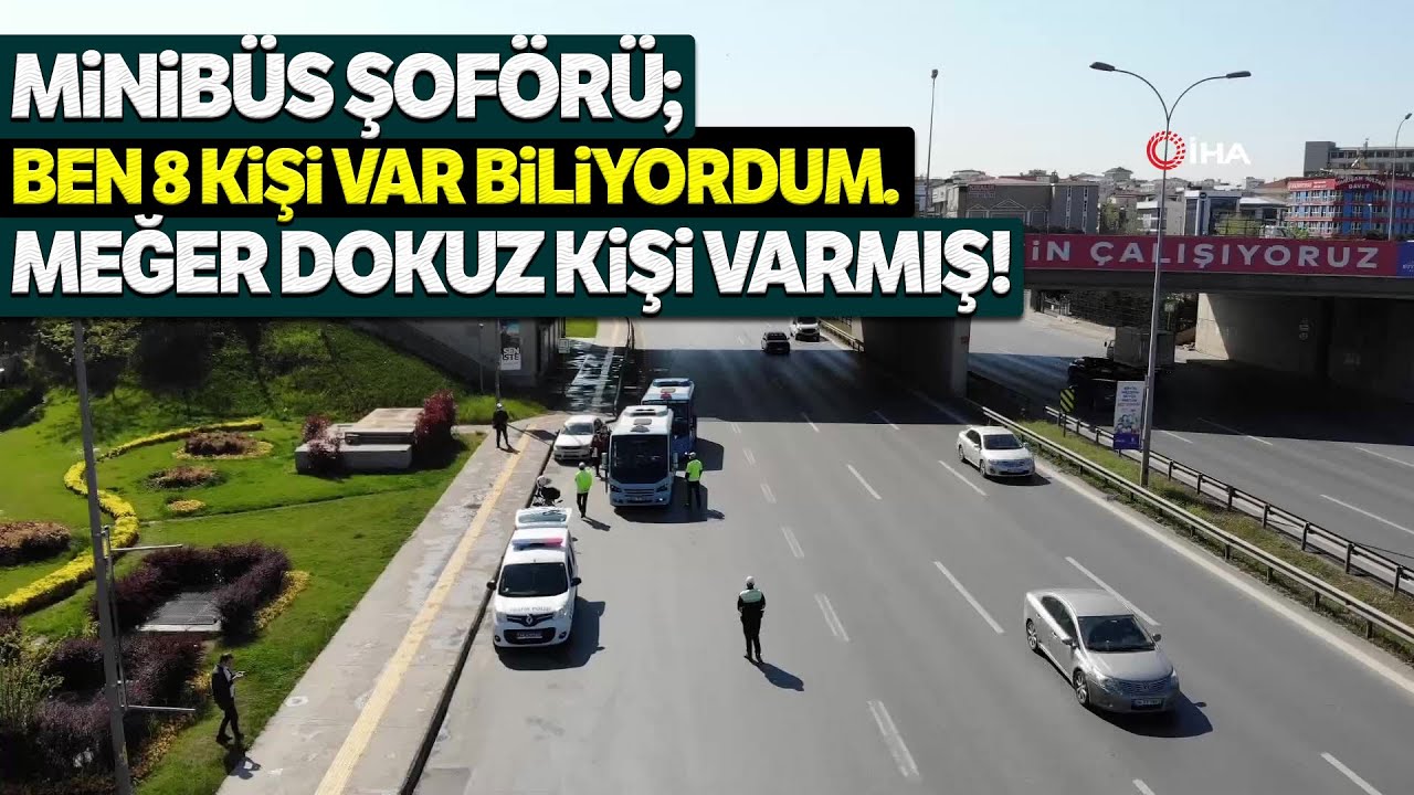 Maltepe’de Fazla Yolcu Alan Minibüs Şoförüne Ceza Yağdı
