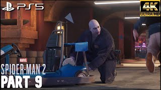 SPIDER-MAN 2 PS5 Walkthrough Gameplay Part 9 - Science Buddy,  Second Chance Main Mission FULL GAME