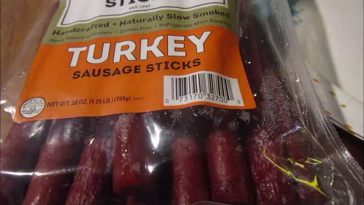 Old Wisconsin Turkey Sausage Sticks YouTube