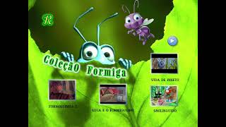 Coleção Formiga 4 Em 1 Dvd Menu