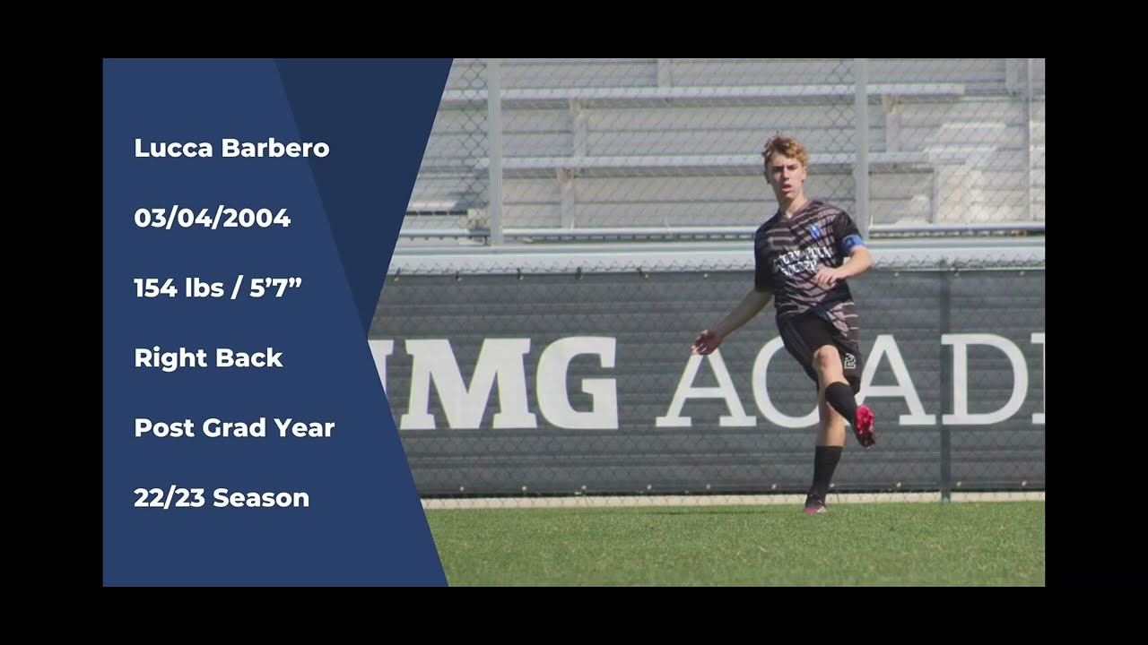 Lucca Barbero - Brazilian Right Back - 22/23 Season