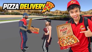 I BECAME A PIZZA DELIVERY BOY | PIZZA DELIVERY SIMULATOR GAME 