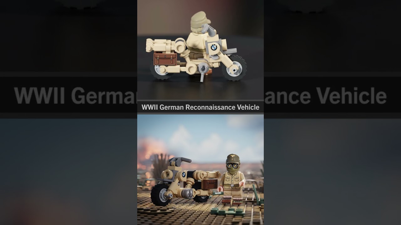 DAK Motorcycle Messenger - WWII German Reconnaissance Vehicle