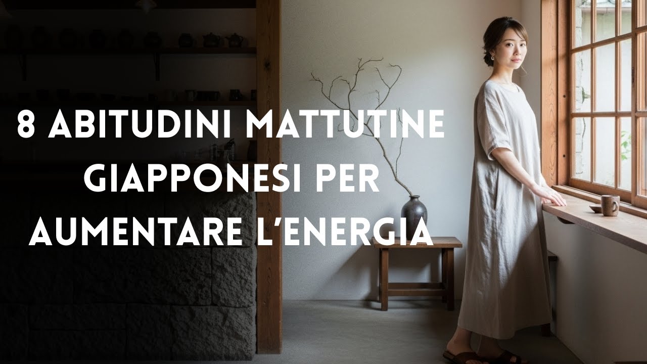 8 abitudini mattutine giapponesi per aumentare l’energia
