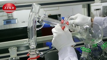 How to install a short path distillation kit.