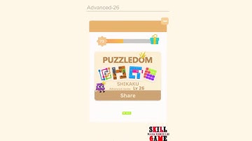 Puzzledom - Shikaku - Advanced Level 1 - 50 - Walkthrough