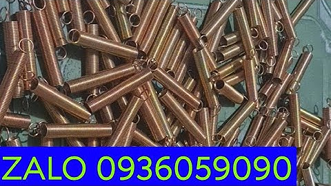 Lò xo bẫy chuột cống nhum. Lò xo chống rỉ sét. Lò xo bẫy chồn. Lò xo bẫy sóc.