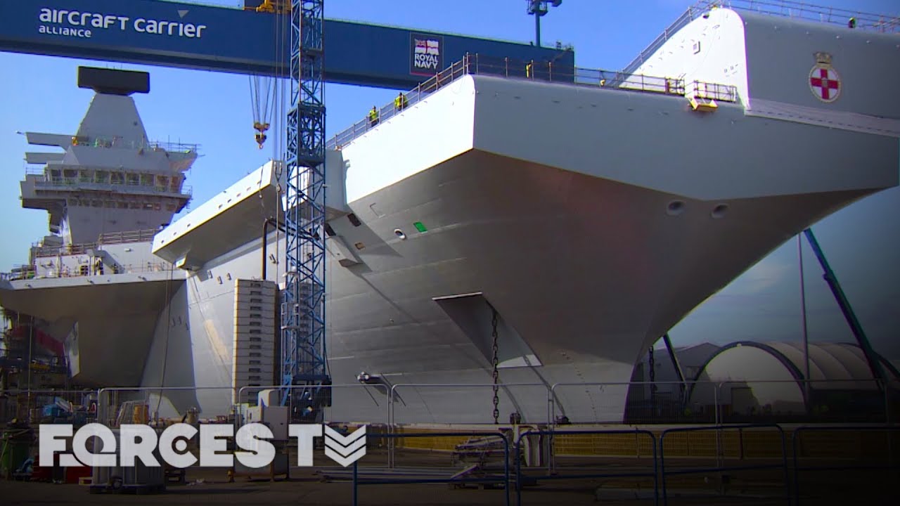 Building Britain’s Biggest Warship: On Board HMS Prince Of Wales