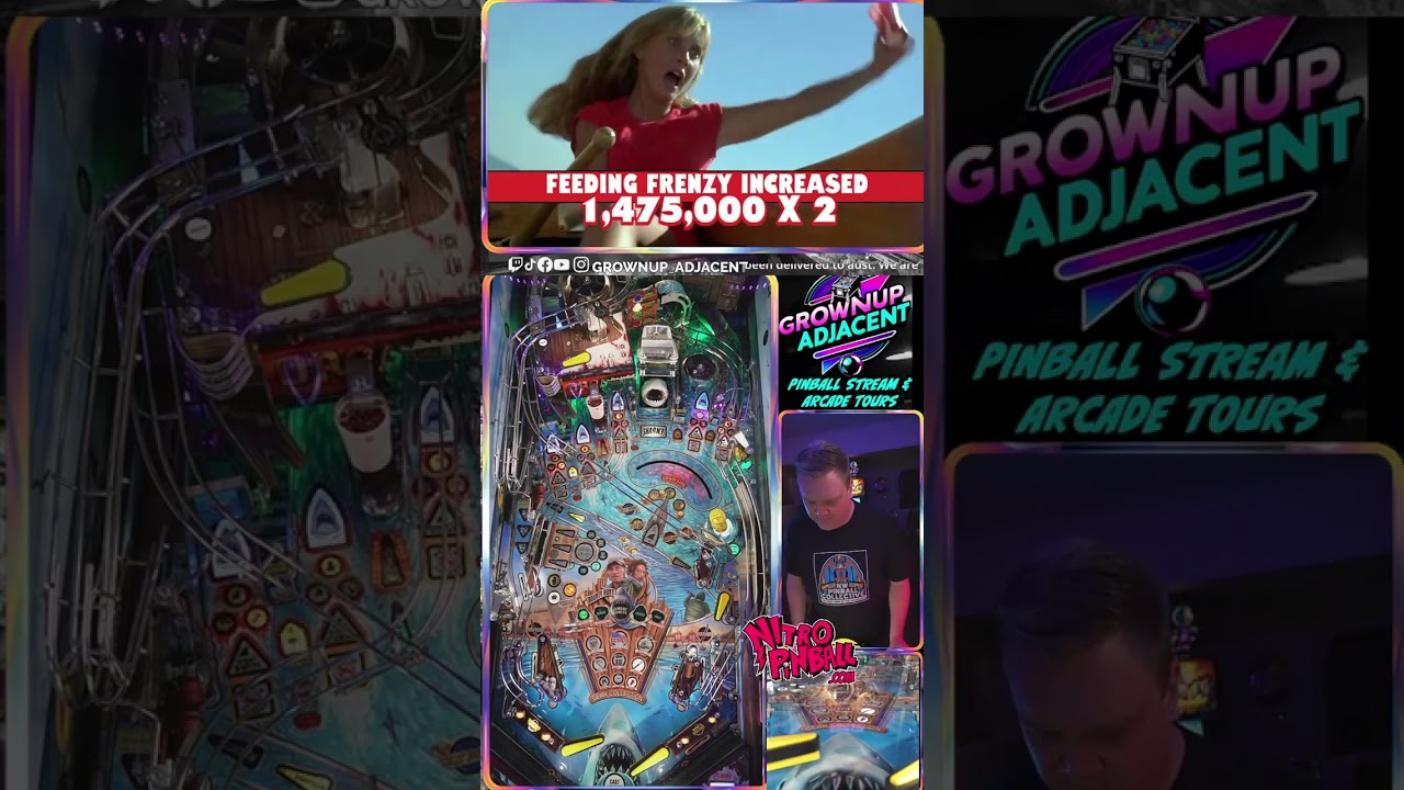 JAWS Pinball LIVE - dancing airball | 