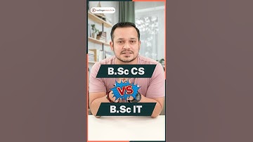 💥BSc CS vs BSc IT🧐Computer Science vs Information Technology? #shorts #computerscience #viral