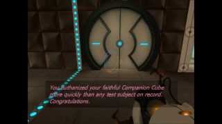 Lets Play Portal Part 6 - I Shall Call Him Squishy And He Shall Be Mine