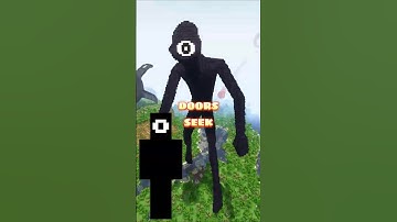 SEEK (DOORS) MINECRAFT BUILD CHALLENGE ! #shorts #minecraft #minecraftbuild  #minecraftshorts